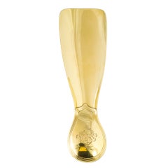 TIFFANY & CO. Art Nouveau Solid Gold Shoe Horn