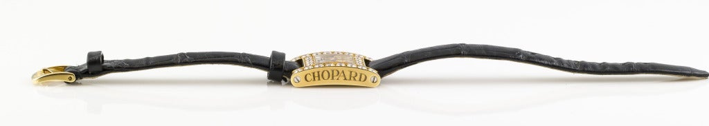 Women's Chopard Ladies Yellow Gold Diamond 