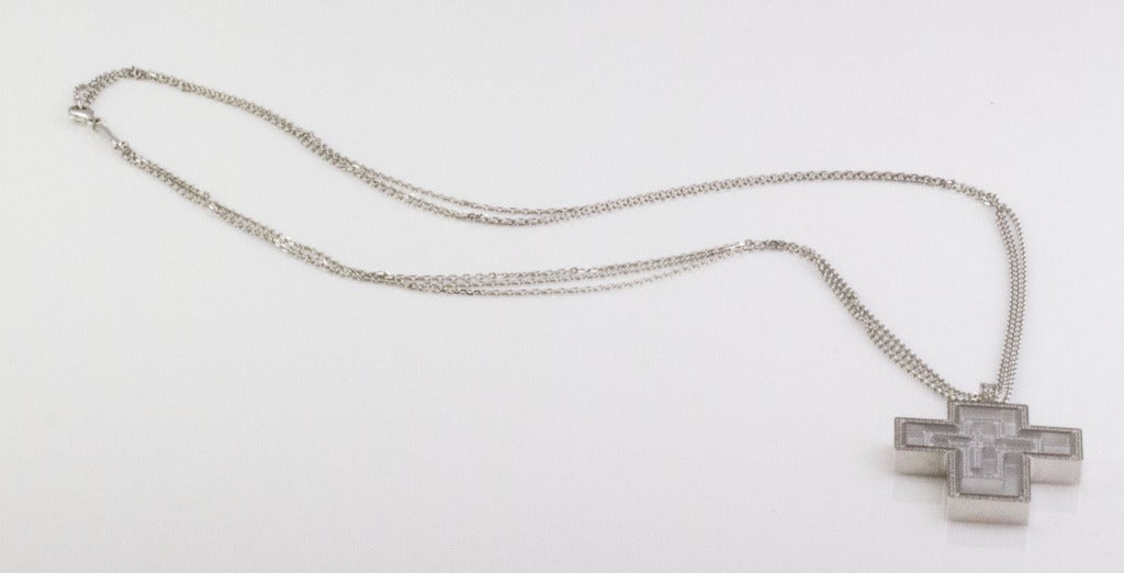 chopard cross necklace