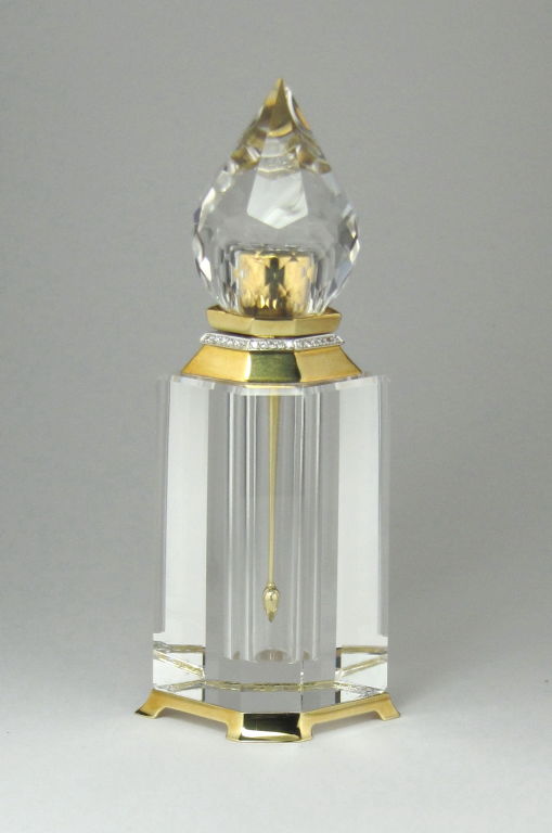 Contemporary ASPREY Gold Enamel Diamond Sultan of Brunei 3pcs. Gift Set
