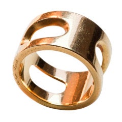 CARTIER PARIS Gold Band Ring
