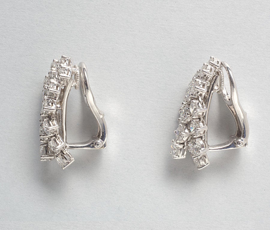 Women's OSCAR HEYMAN Diamond Cascade Earrings