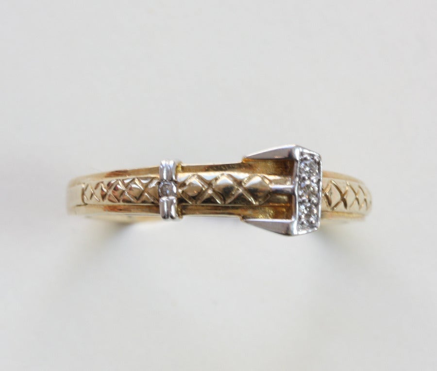 I Love You Buckle Ring