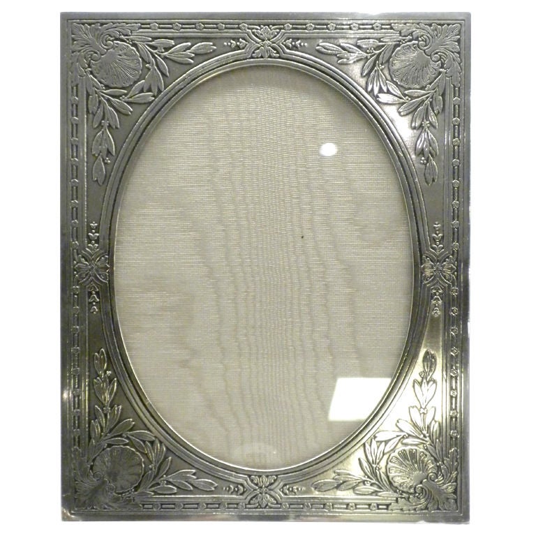 TIFFANY & CO. Sterling Silver Frame, Circa 1910