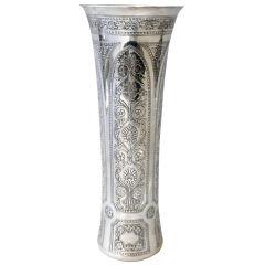 TIFFANY & CO. Sterling Silver Vase, Circa 1910