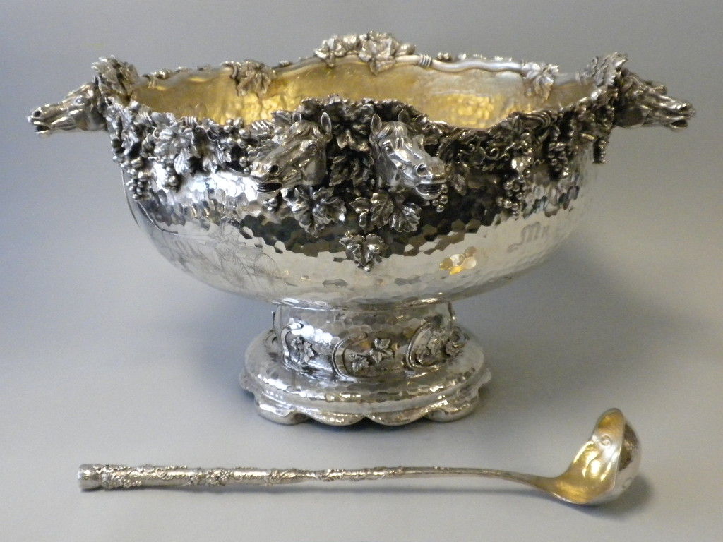 sterling punch bowl