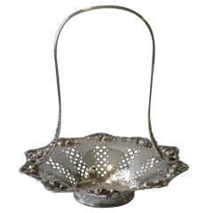 Exquisite TIFFANY & CO. Sterling Silver Basket, Circa 1905