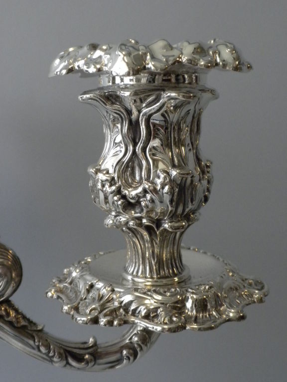 Pair of  Howard & Co. Sterling Candelabra 2