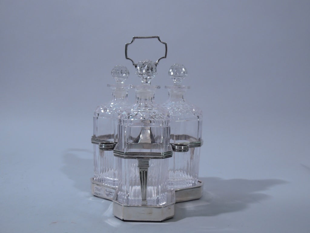 PAUL STORR Sterling Silver Cruet Set London 1801