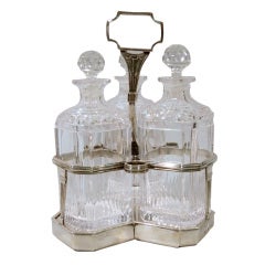 PAUL STORR Sterling Silver Cruet Set London 1801