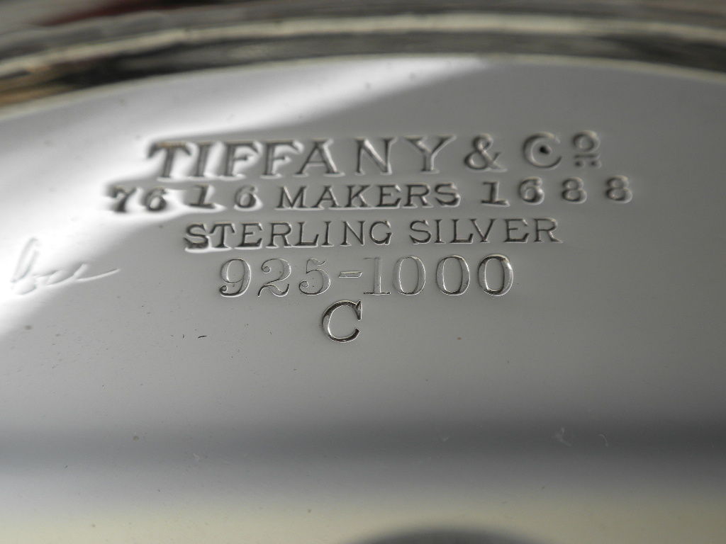 12  TIFFANY & CO Sterling Dinner Plates, Circa 1905 2