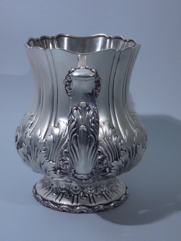 Large Classical 2-Handled Sterling Silver Trophy Cup by Whiting In Excellent Condition For Sale In New York, NY