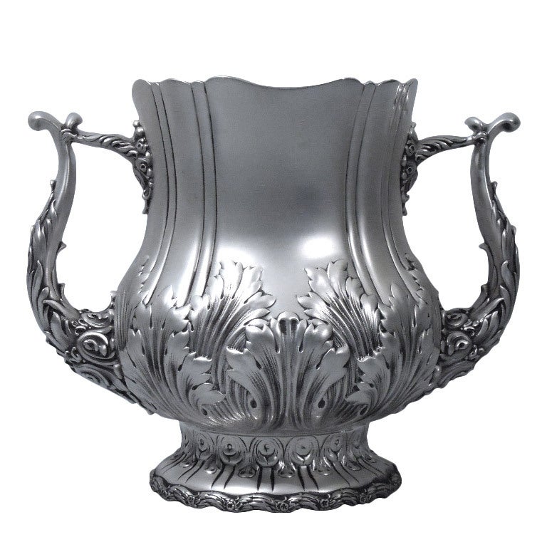 Large Classical 2-Handled Sterling Silver Trophy Cup by Whiting For Sale