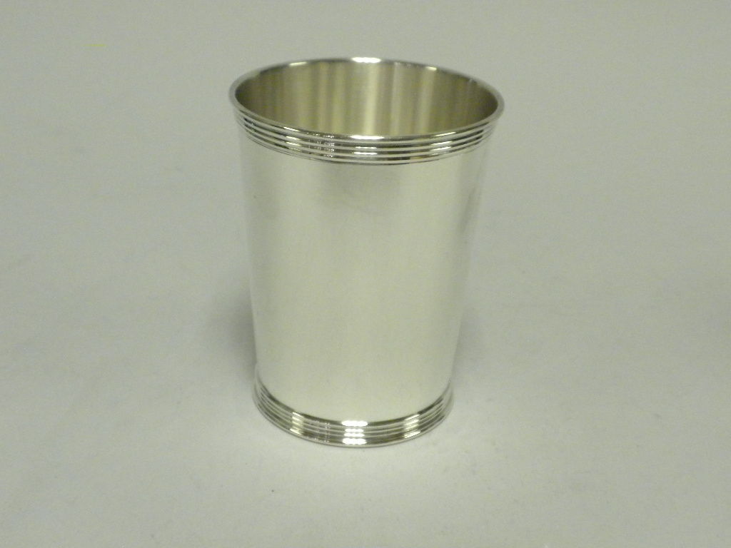 MANCHESTER SILVER CO. set of 8  Mint Julep Cups mid 20th Century 1