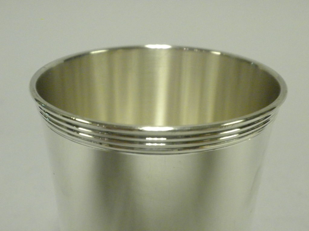 MANCHESTER SILVER CO. set of 8  Mint Julep Cups mid 20th Century 2