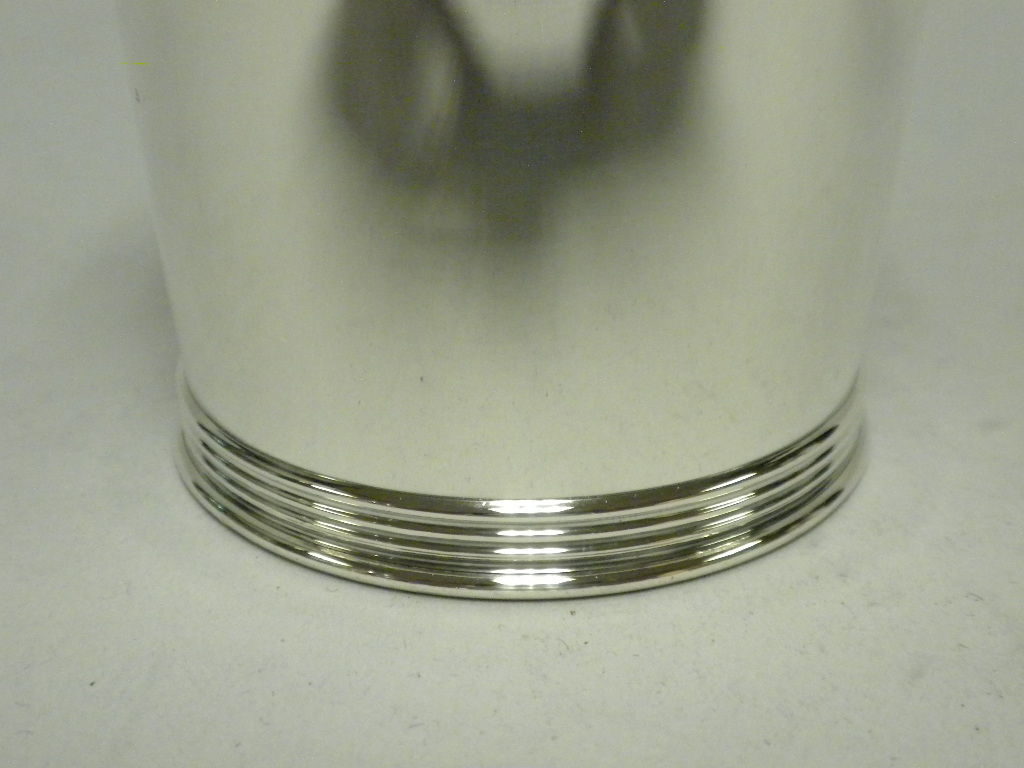 MANCHESTER SILVER CO. set of 8  Mint Julep Cups mid 20th Century 3