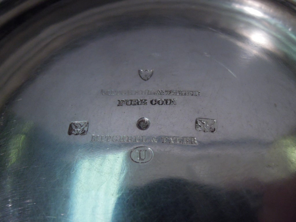 Philadelphia Coin Silver Water Pitcher C 1860 6