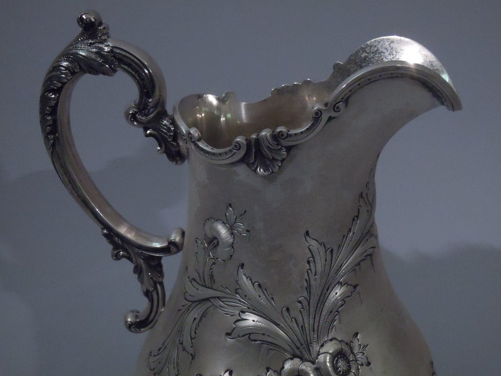 Women's or Men's Philadelphia Coin Silver Water Pitcher C 1860