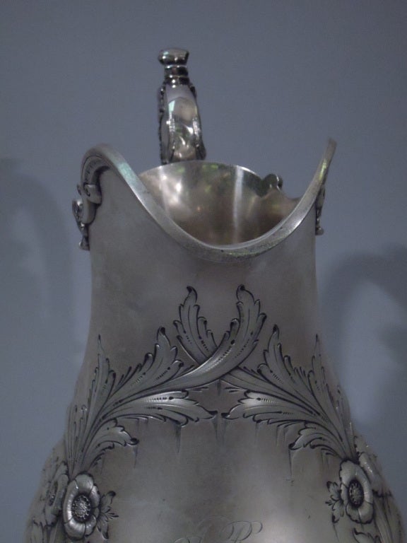 Philadelphia Coin Silver Water Pitcher C 1860 1