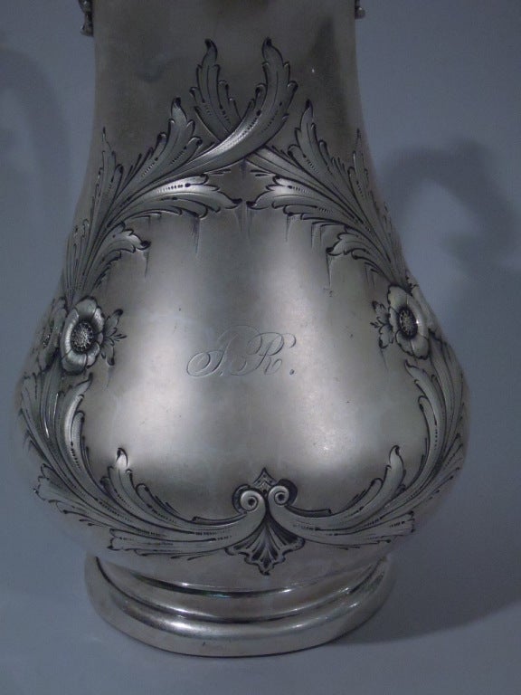 Philadelphia Coin Silver Water Pitcher C 1860 3