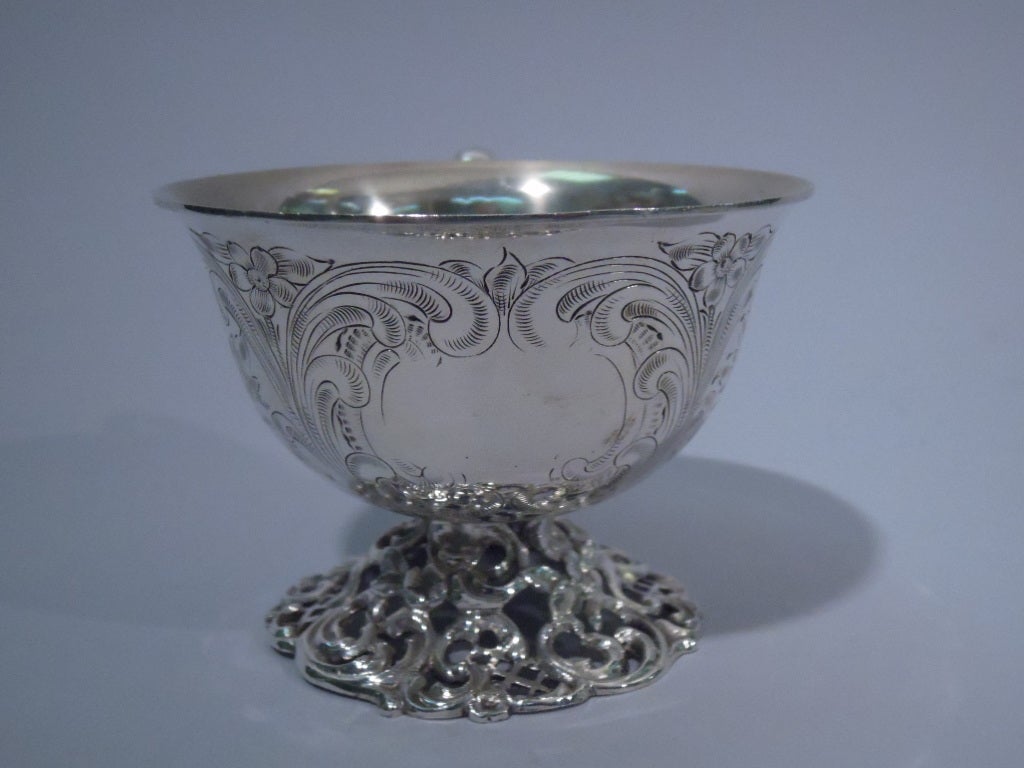 JE Caldwell Sterling Silver Punch Bowl with 10 Cups 4