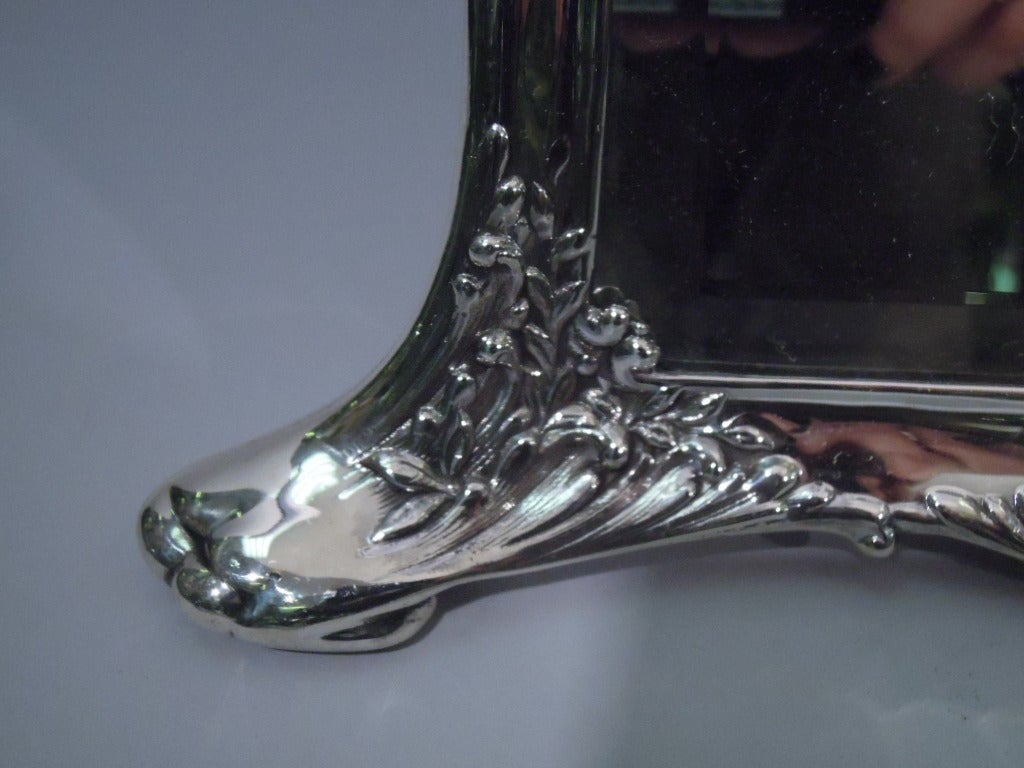 Women's Antique Tiffany Sterling Silver Vanity Mirror