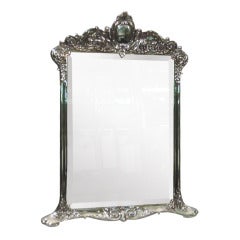 Antique Tiffany Sterling Silver Vanity Mirror 5
