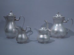Vintage Buccellati Sterling Silver Tea and Coffee Set