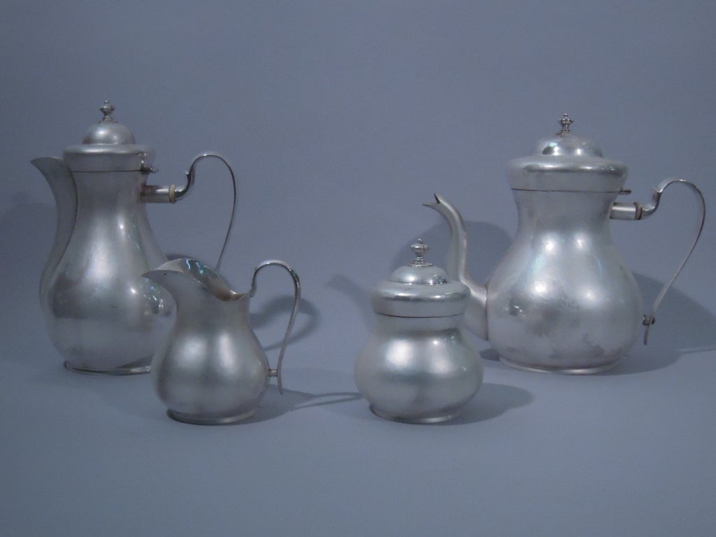 Buccellati Sterling Silver Tea and Coffee Set