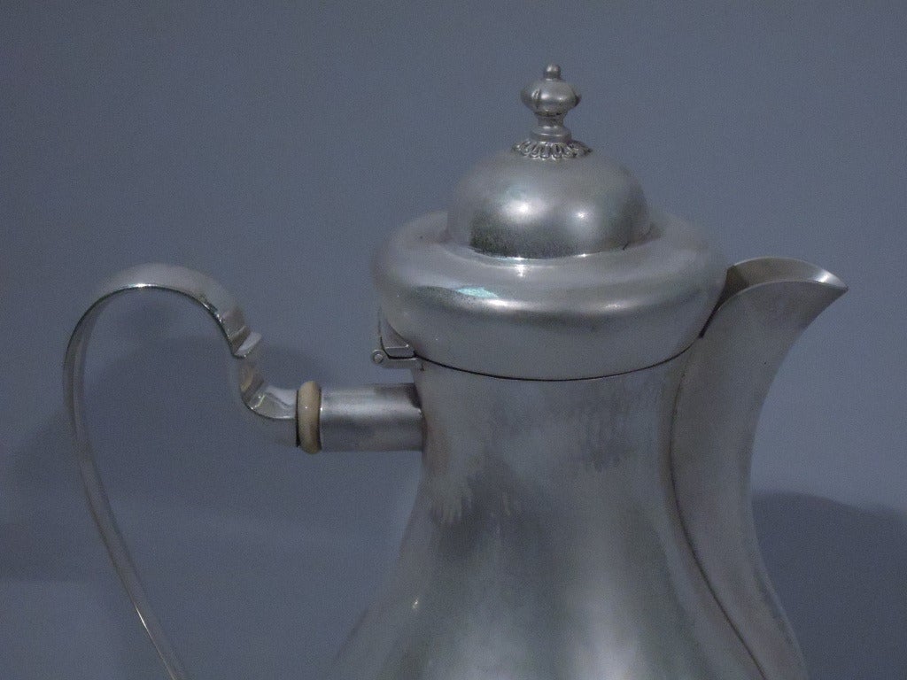 Buccellati Sterling Silver Tea and Coffee Set 4