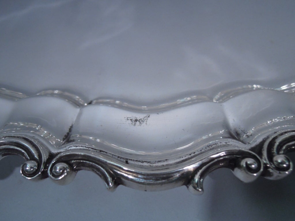 Dominick & Haff Sterling Silver Serving Tray 1898 In Excellent Condition In New York, NY