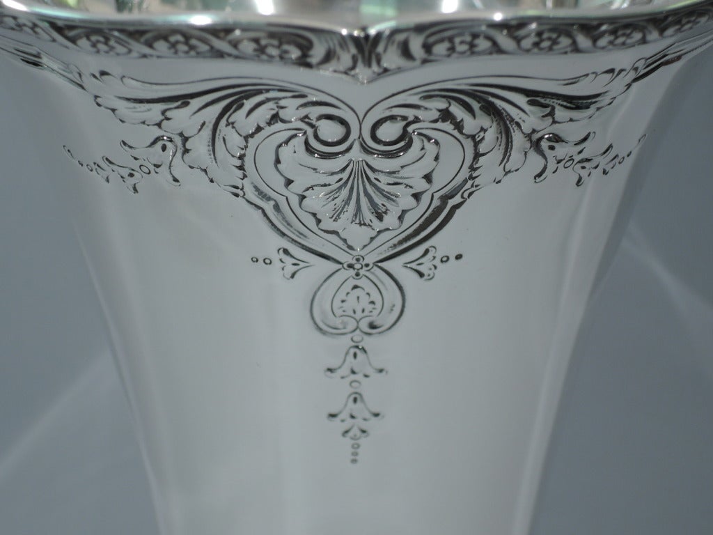 Tiffany Vase - Large & Pretty - American Sterling Silver - C 1917 3