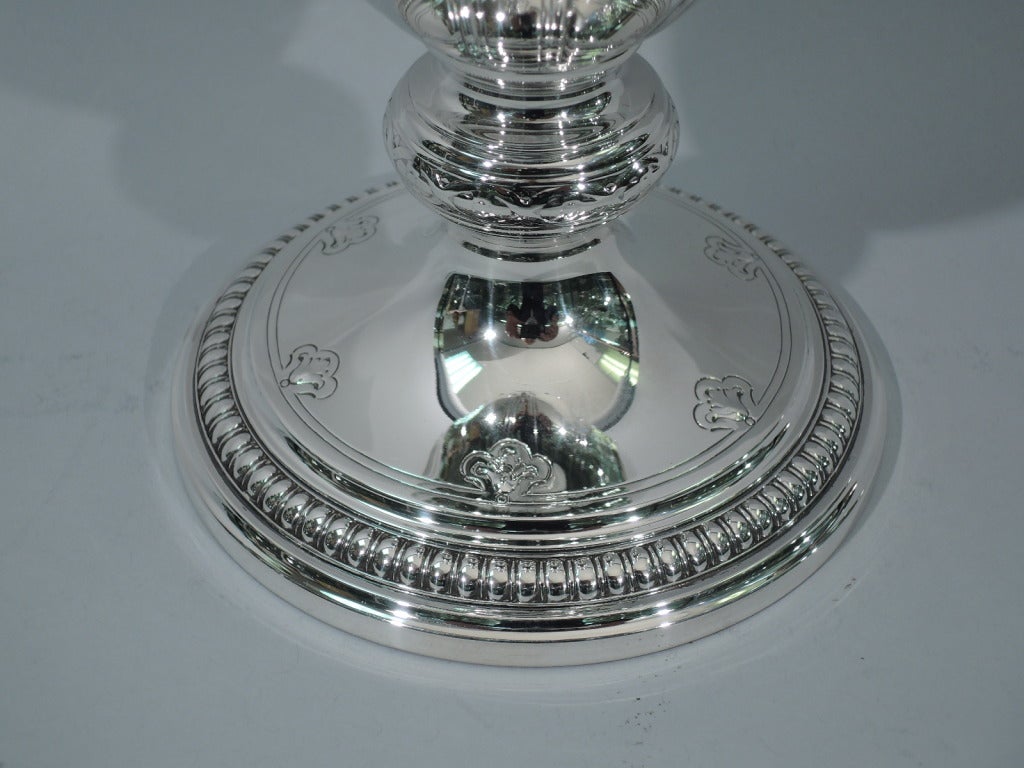 Tiffany Vase - Large & Pretty - American Sterling Silver - C 1917 4