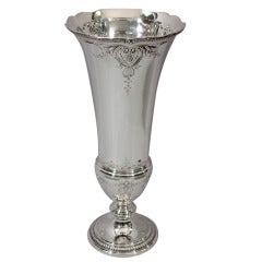 Tiffany Vase - Groß & Hübsch - Amerikanisches Sterling Silber - C 1917