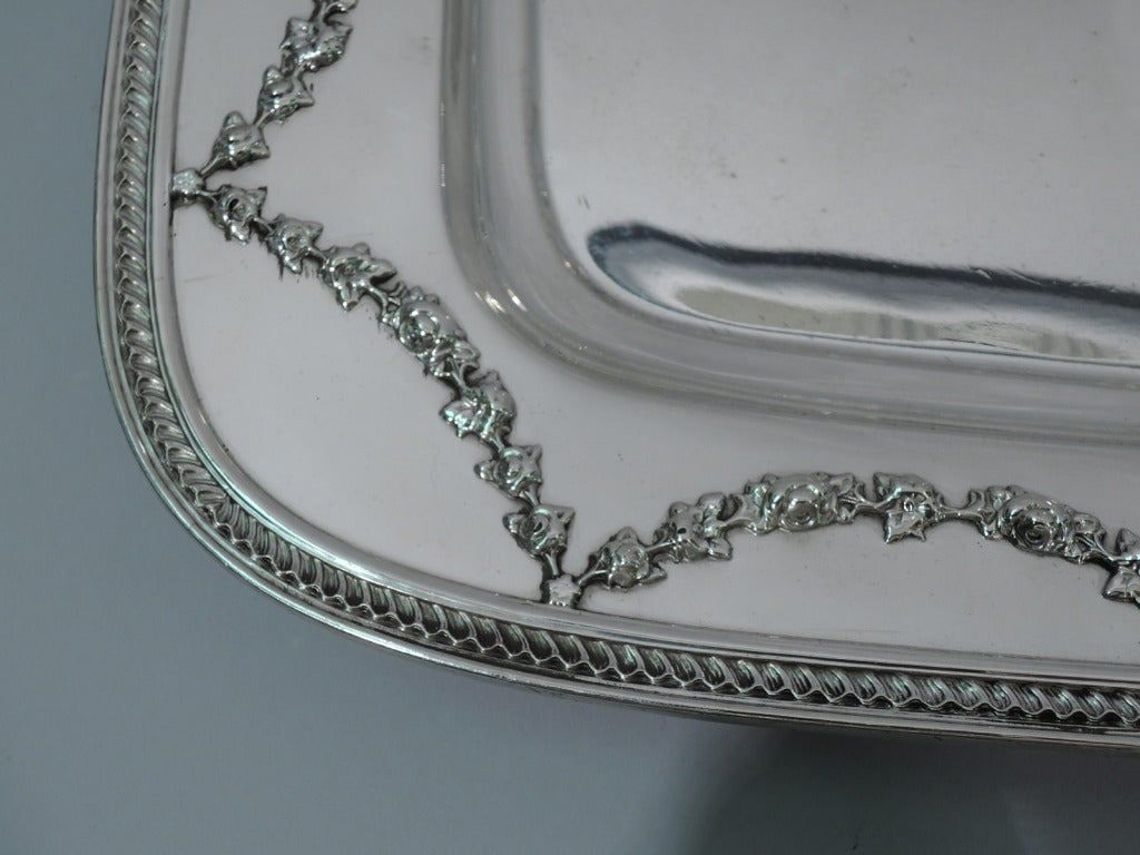 Whiting Imperial Queen Sterling Silver Tea Tray 1909 1
