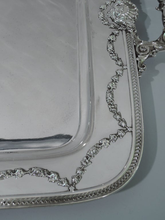 Whiting Imperial Queen Sterling Silver Tea Tray 1909 2