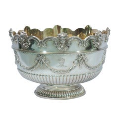 Victorian Monteith Bowl by James Garrard 1886