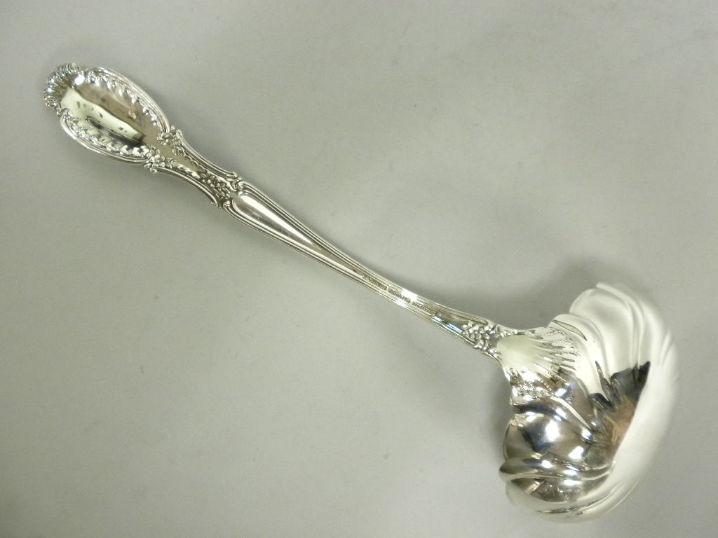 TIFFANY & CO. Richelieu Pattern Sterling Soup Ladle, Circa 1900 2