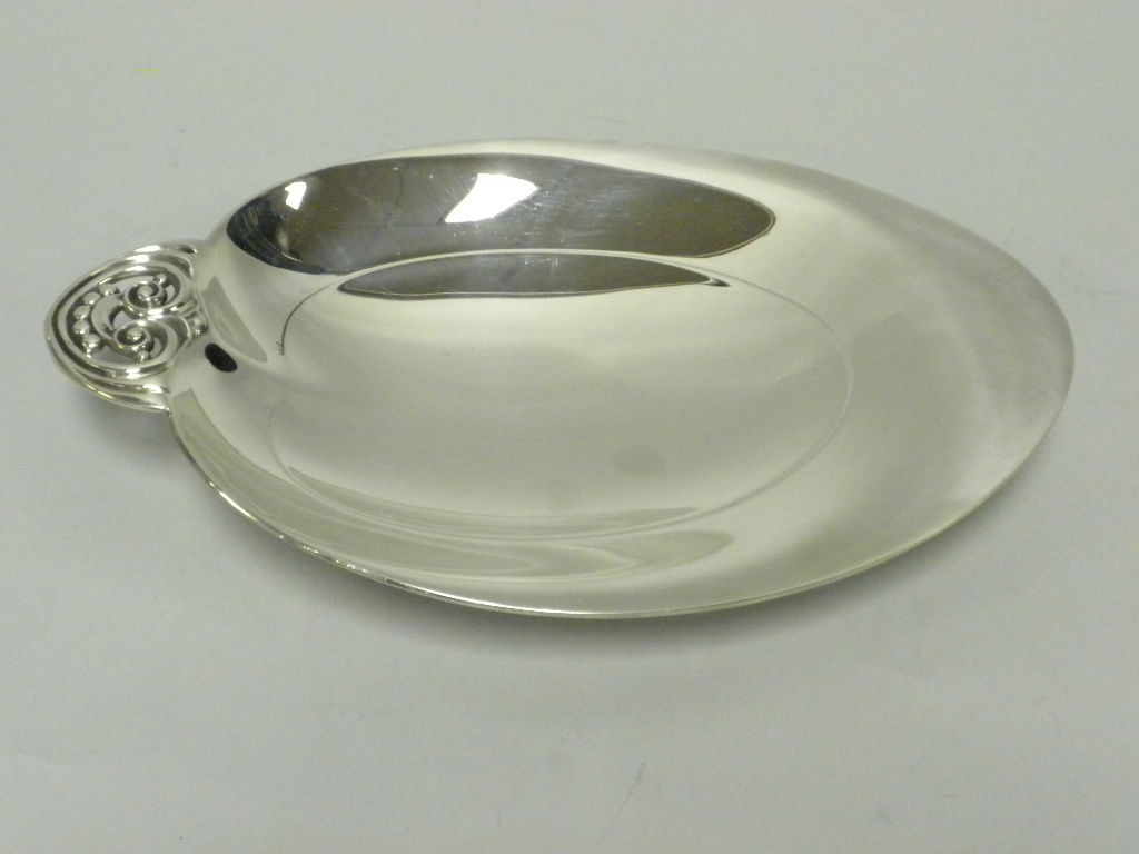 TIFFANY & CO. Retro Sterling Dish, Circa 1950