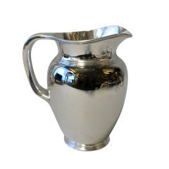 Antique Tiffany Arts and Crafts Sterling Water Pitcher, 1907