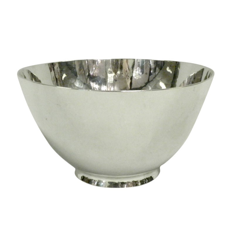 Tiffany & Co. Art Moderne Sterling Silver Bowl, New York, Circa