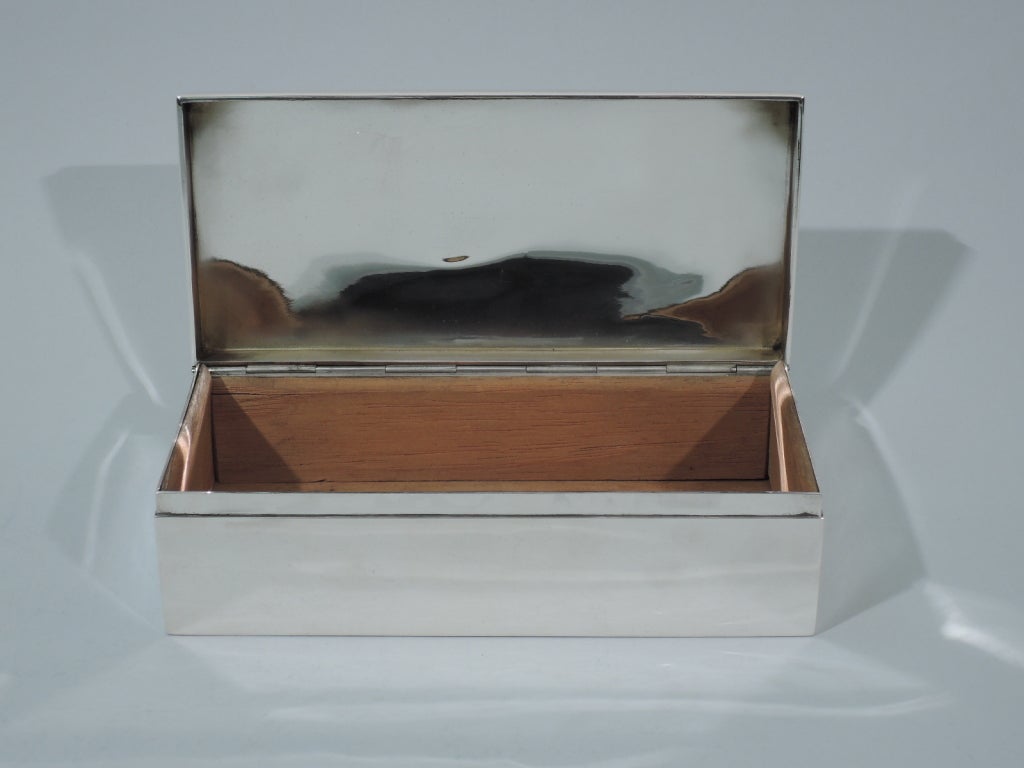 Tiffany Desk Box - American Sterling Silver - C 1913 4