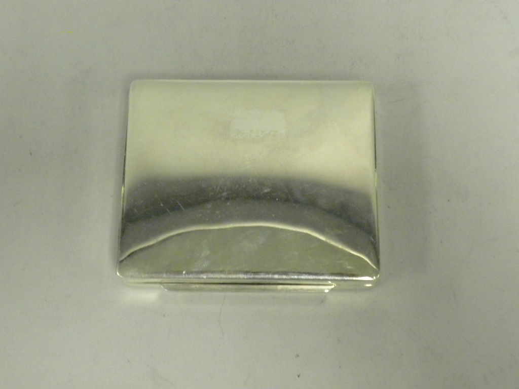 1930’s Sterling and Enamel Storm Warnings Novelty Box 1