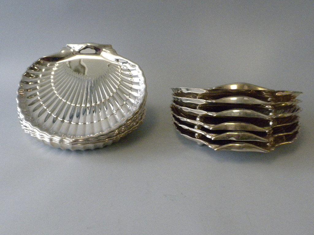 12 GORHAM MFG. CO. Sterling Service Plates, Circa 1950