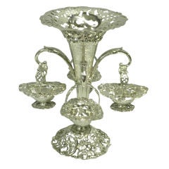 Roger Williams and Birks Sterling Epergne, Circa 1890
