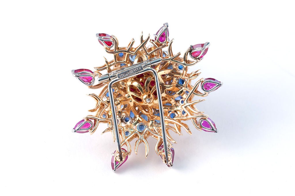 JEAN SCHLUMBERGER "Ancolie" Flower Brooch