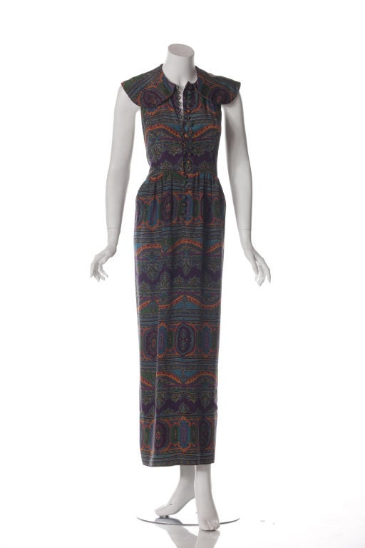 Coquette 1960's Oscar de la Renta Halter Dress