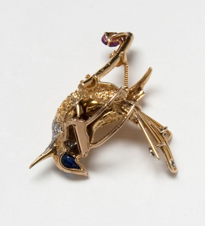 Women's French Songbird Pin For Sale