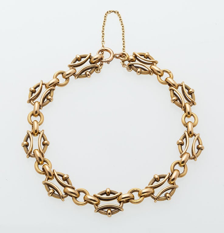 Gold bracelet, Art Nouveau