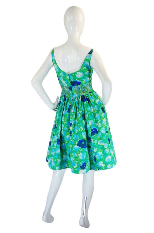 Women's 1960s Beaded Malcolm Starr Sun Dress